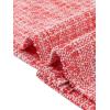 imageAllegra K Tweed Skirt for Womens Office Work High Waist Split Bodycon Plaid Pencil SkirtsRed