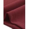 imageAllegra K Two Pieces Suits for Womens Business Peplum Blazer Jacket Mini Pencil Skirt SetsBurgundy