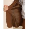 imageAllegra K Womens 2 Piece Skirt Suit Set Business Long Sleeve Blazer and Pencil Skirt OutfitsBrown