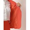 imageAllegra K Womens 2 Piece Skirt Suit Set Business Long Sleeve Blazer and Pencil Skirt OutfitsOrange