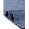 imageAllegra K Womens Cowgirl Dress Strapless Jean Concert Outfits Western Sleeveless Denim DressesLight Blue