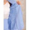 imageAllegra K Work Suit for Womens Office Blazer Skirt Suit 2 Piece SetBlue