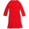imageAllegra K 2 Piece Suit Dress Set for Womens Business Sleeveless Dress and Crop BlazerRed
