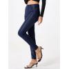 imageAllegra K Faux Leather Pants for Womens High Waist Stretch Slim Fit Motorcycle Legging PantsBlue