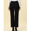imageAllegra K Office Trousers for Womens High Waist Straight Leg Bootcut Work Pants