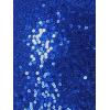 imageAllegra K Sequin Shorts for Women High Waist Party Night Out Concert Outfit Sparkly Mini ShortsBlue