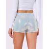imageAllegra K Sequin Shorts for Women High Waist Party Night Out Concert Outfit Sparkly Mini ShortsColorful White