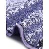 imageAllegra K Sequin Shorts for Women High Waist Party Night Out Concert Outfit Sparkly Mini ShortsLight Purple