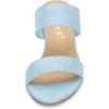 imageAllegra K Womens Block Heel Dual Straps Slide SandalsSky Blue