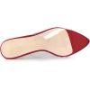 imageAllegra K Womens Clear Chunky Heel Slides Sandals MulesRed