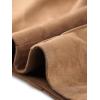 imageAllegra K Womens Faux Suede Leggings High Waisted Stretch Casual Faux Leather Pants for WomenBrown