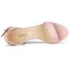 imageAllegra K Womens Open Toe High Chunky Heel Buckle Ankle Strap SandalsLight Pink