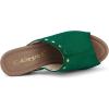 imageAllegra K Womens Open Toe Platform Block Heel Slides SandalsGreen