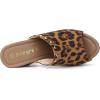 imageAllegra K Womens Open Toe Platform Block Heel Slides SandalsLeopard