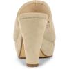 imageAllegra K Womens Open Toe Platform Chunky Heel Slides SandalsBeige