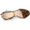 imageAllegra K Womens Platform High Heel Ankle Strap Chunky Heels SandalsLeopard