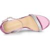 imageAllegra K Womens Rhinestone Ankle Strap Chunky Heels SandalsPink