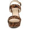 imageAllegra K Womens Slingback Platform Heels Chunky High Heel SandalsLeopard