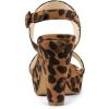 imageAllegra K Womens Slingback Platform Heels Chunky High Heel SandalsLeopard