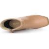 imageAllegra K Womens Square Toe Side Zip Block Heel Ankle BootsNude