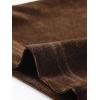 imageAllegra K Womens Velvet Pants High Waist Elegant Trousers with Pockets Work Business Ankle PantsBrown