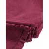 imageAllegra K Womens Vintage Flare Trousers High Waist Long Bell Bottom Corduroy Pants Medium Burgundy
