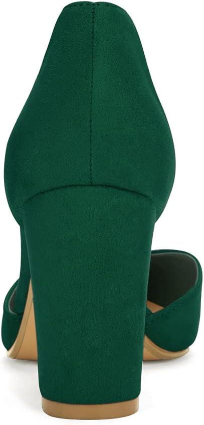 imageAllegra K Womens Ankle Tie Point Toe Dress PumpsGreen