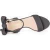 imageAllegra K Women Open Toe Ankle Tie Back Chunky Heel SandalsGrey