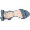 imageAllegra K Women Open Toe Ankle Tie Back Chunky Heel SandalsHaze Blue