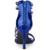 imageAllegra K Womens Ankle Strap Rhinestone Stiletto Heeled SandalsNavy Blue
