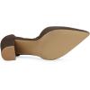 imageAllegra K Womens Ankle Tie Point Toe Dress PumpsCoffee