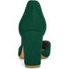 imageAllegra K Womens Ankle Tie Point Toe Dress PumpsGreen