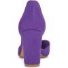 imageAllegra K Womens Ankle Tie Point Toe Dress PumpsPurple