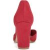 imageAllegra K Womens Ankle Tie Point Toe Dress PumpsRed
