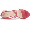 imageAllegra K Womens Crisscross Ankle Strap Block Heel SandalsWatermelon Red