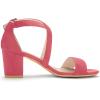 imageAllegra K Womens Crisscross Ankle Strap Block Heel SandalsWatermelon Red
