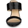 imageAllegra K Womens Open Toe Stiletto Heel Slide SandalsBlack
