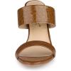 imageAllegra K Womens Open Toe Stiletto Heel Slide SandalsBrown