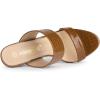 imageAllegra K Womens Open Toe Stiletto Heel Slide SandalsBrown