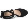 imageAllegra K Womens Platform Block Heel Lace Up Pumps SandalsBlack