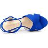 imageAllegra K Womens Platform Chunky Heels Slingback SandalsDeep Blue