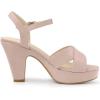 imageAllegra K Womens Platform Chunky Heels Slingback SandalsDust Pink