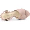 imageAllegra K Womens Platform Chunky Heels Slingback SandalsDust Pink