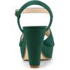 imageAllegra K Womens Platform Chunky Heels Slingback SandalsGreen