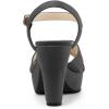 imageAllegra K Womens Platform Chunky Heels Slingback SandalsGrey