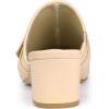imageAllegra K Womens Pointed Toe Slip on Block Heel Sandals MulesBeige