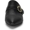 imageAllegra K Womens Pointed Toe Slip on Block Heel Sandals MulesBlack