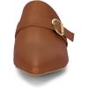 imageAllegra K Womens Pointed Toe Slip on Block Heel Sandals MulesBrown