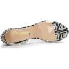 imageAllegra K Womens Printed Clear Platform Chunky Heel SandalsGrey
