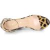 imageAllegra K Womens Printed Clear Platform Chunky Heel SandalsLeopard Print